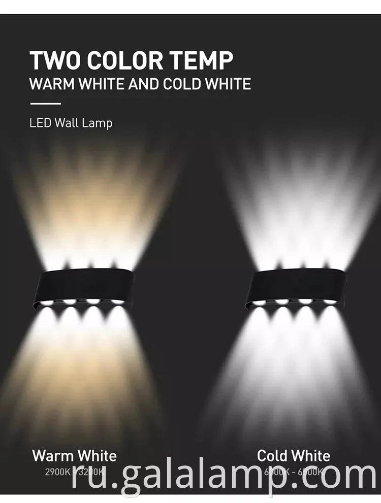 Стильные светодиодные настенные светильники для прихожей и балкона